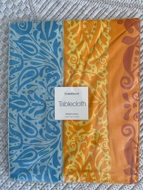 New 60 x 90tablecloth | marimekko x Crate & Barrel Sarafan pattern